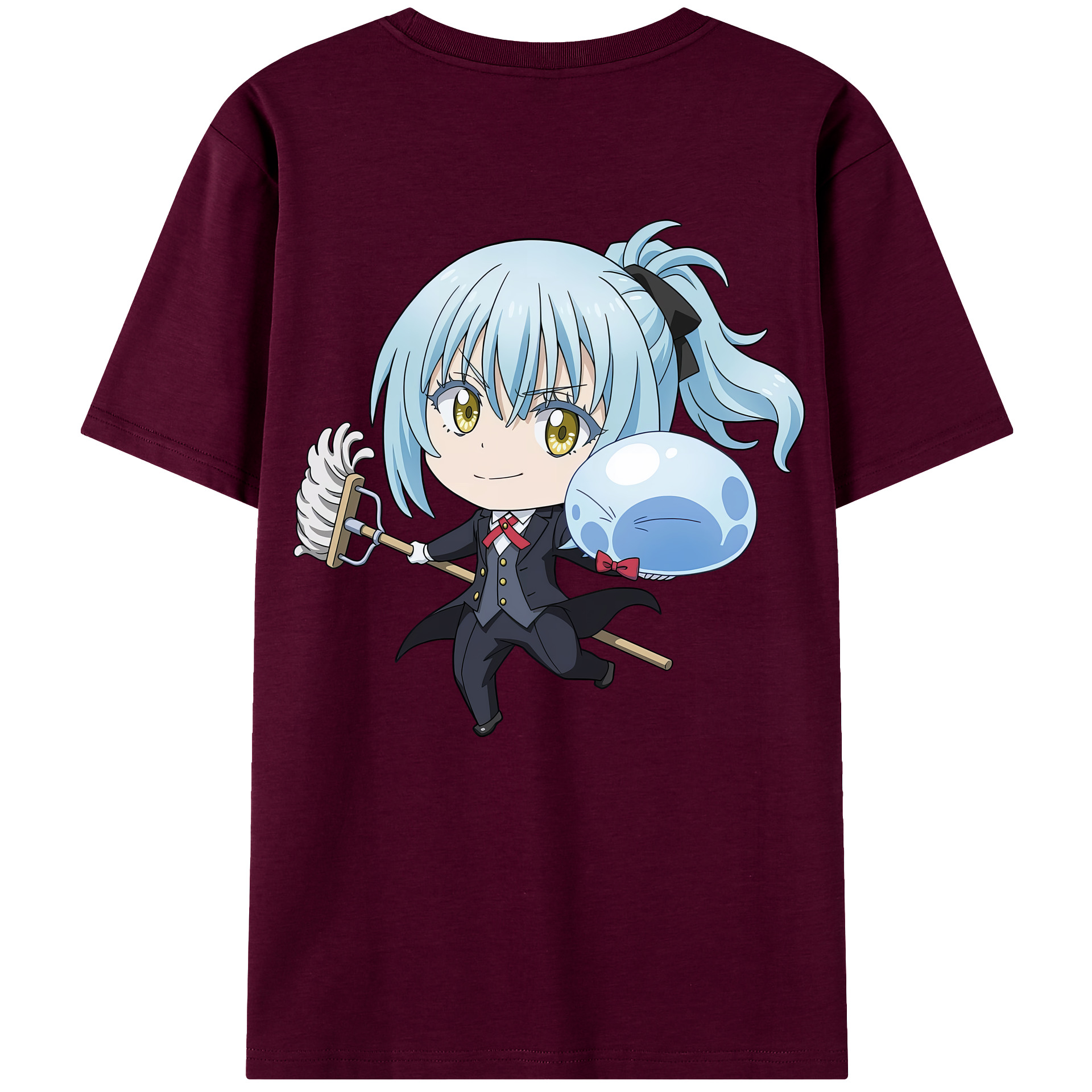 （画像用） 転スラ Regarding Reincarnated to Slime レディース半袖Tシャツ(バックプリント)